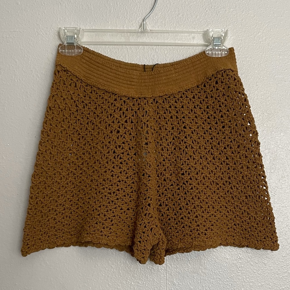 Zara Crochet Shorts